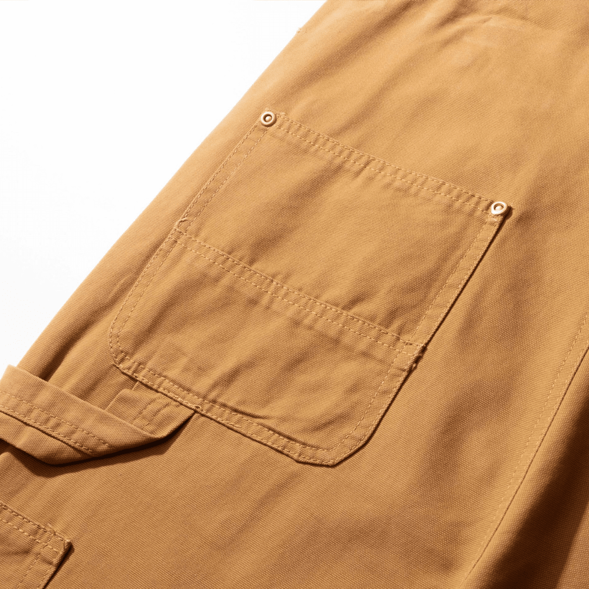 Unisex Loose - Fit Utility Bib Overall Jumpsuit - Elevated AgendaUnisex Loose - Fit Utility Bib Overall JumpsuitUnisex Loose-Fit Utility Bib Overall Jumpsuit Camel S