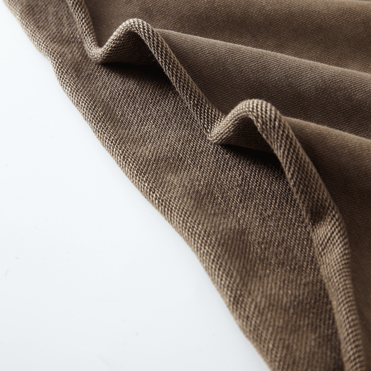 THE SHE FLY Cropped Crew (380GSM) - Elevated Agenda THE SHE FLY Cropped Crew (380GSM)Washed Raw-Edge Cropped Crewneck Long-Sleeve T-Shirt(380GSM) Americano S