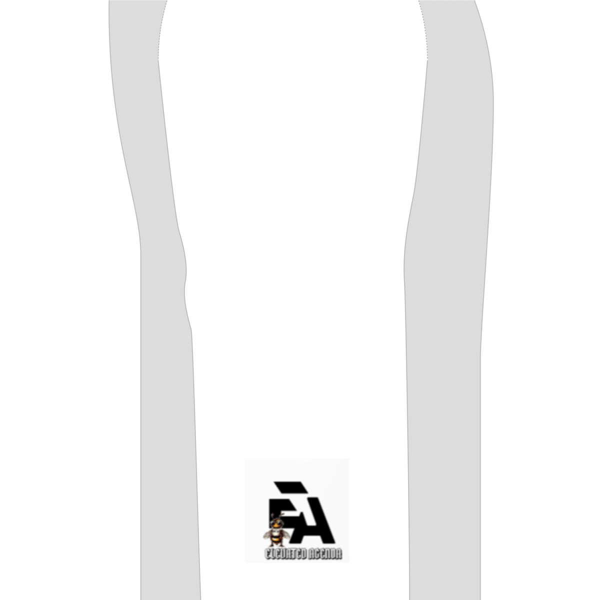 Unisex Cropped Double-Zip Hoodie (460 GSM)