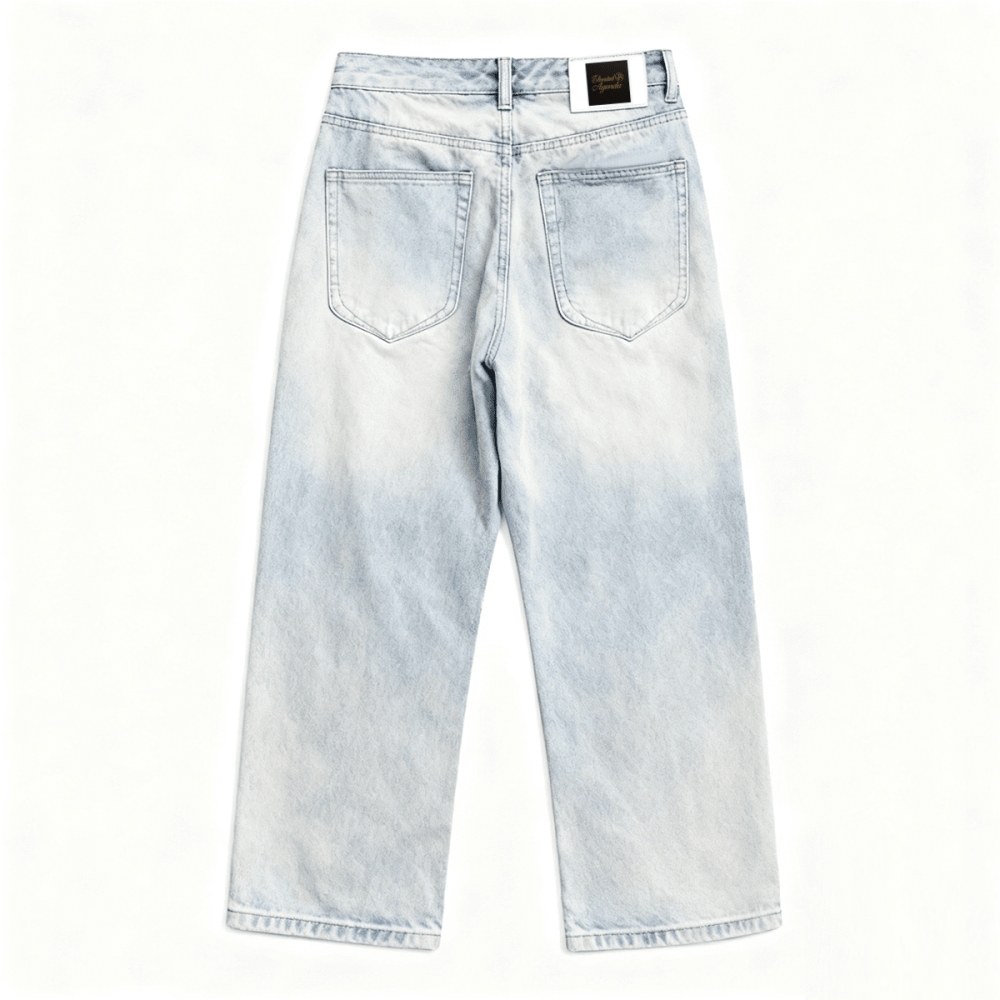 The " Legacy" Jean - Elevated Agenda The " Legacy" JeanRelaxed Wide-Leg Jeans Blue S