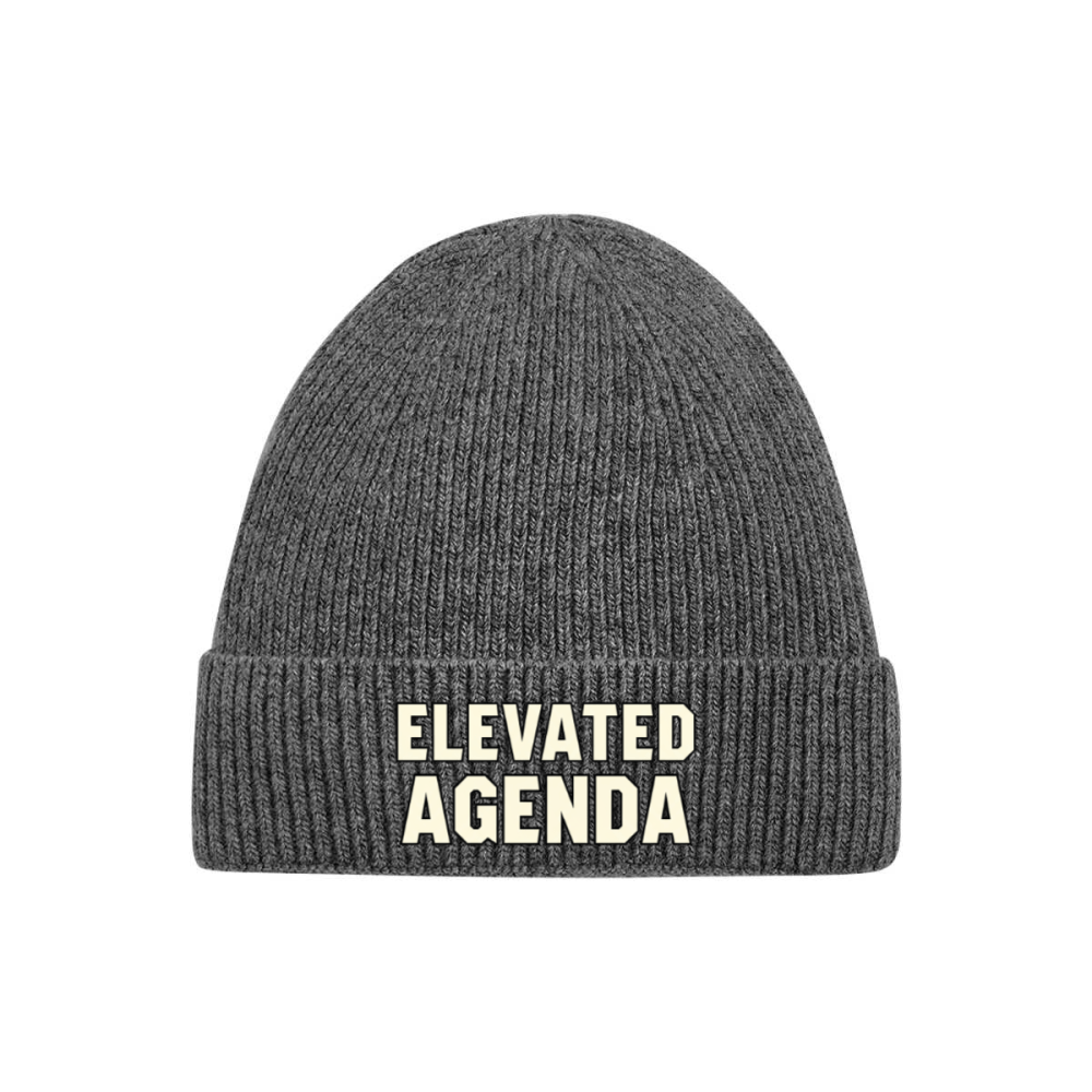 Unisex Thick Knit Beanie - Elevated Agenda Unisex Thick Knit BeanieUnisex Thick Knit Beanie Dark Grey