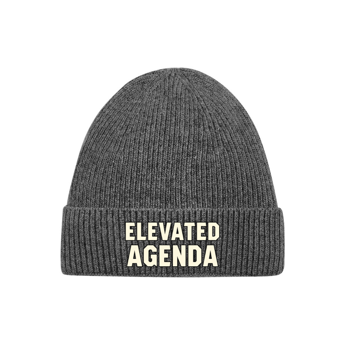Unisex Thick Knit Beanie - Elevated Agenda Unisex Thick Knit BeanieUnisex Thick Knit Beanie Black