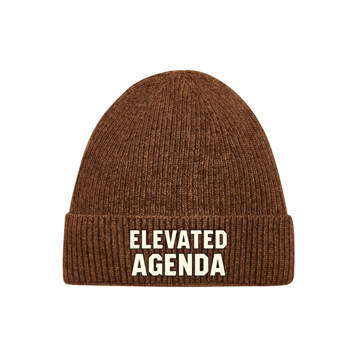 Unisex Thick Knit Beanie - Elevated Agenda Unisex Thick Knit BeanieUnisex Thick Knit Beanie Black