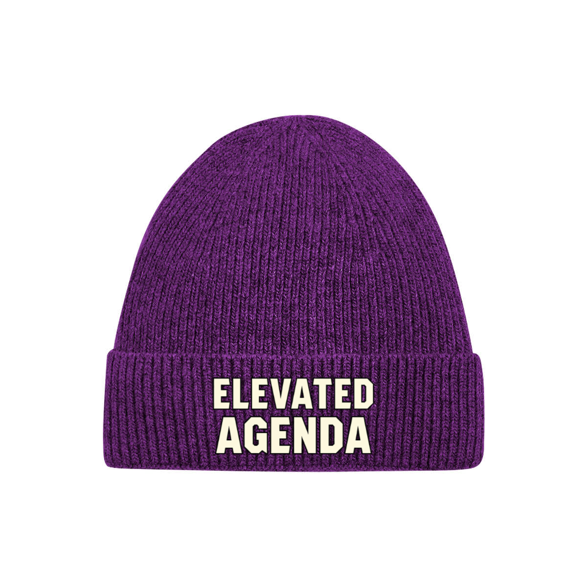 Unisex Thick Knit Beanie - Elevated Agenda Unisex Thick Knit BeanieUnisex Thick Knit Beanie Black