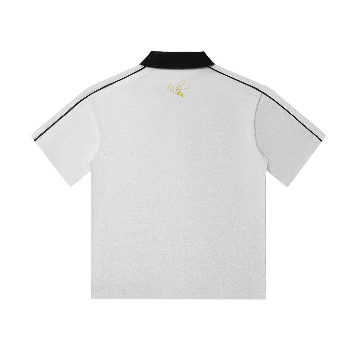 Unisex Contrast Collar Short - Sleeve Polo Shirt(240GSM) - Elevated AgendaUnisex Contrast Collar Short - Sleeve Polo Shirt(240GSM)Unisex Contrast Collar Short-Sleeve Polo Shirt(240GSM) White/Black S