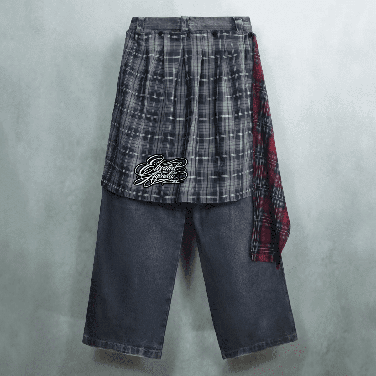 Unisex Loose Fit Straight - Leg Washed Jeans - Elevated AgendaUnisex Loose Fit Straight - Leg Washed JeansUnisex Loose Fit Straight-Leg Washed Jeans Blue S