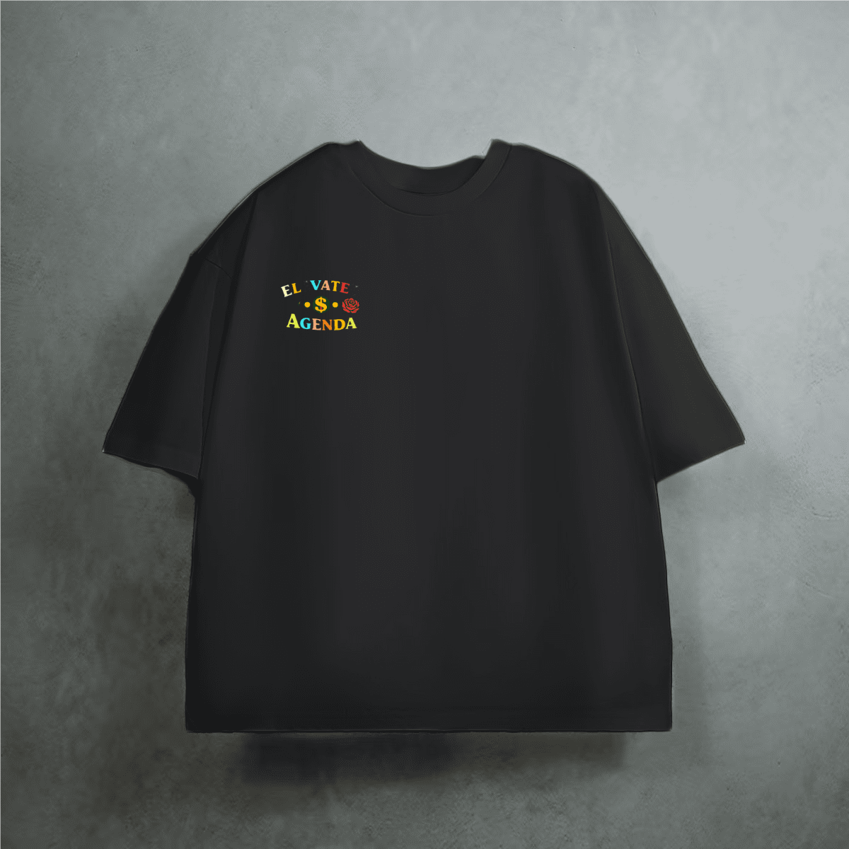 Unisex Heavyweight Cropped Loose T-shirt(280GSM) - Elevated AgendaUnisex Heavyweight Cropped Loose T-shirt(280GSM)Unisex Heavyweight Cropped Loose T-shirt(280GSM) Black XS