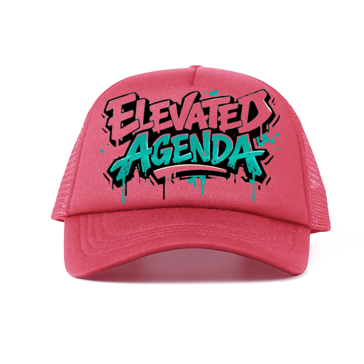 Foam Trucker Hat with Mesh Panels - Elevated AgendaFoam Trucker Hat with Mesh PanelsFoam Trucker Hat with Mesh Panels Royal Blue