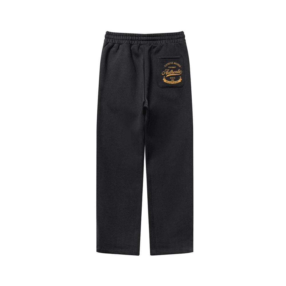 Unisex Heavyweight Fleece Oversized Sweatpants (380GSM) - Elevated AgendaUnisex Heavyweight Fleece Oversized Sweatpants (380GSM)Unisex Fleece Oversized Sweatpants(380GSM) Black S