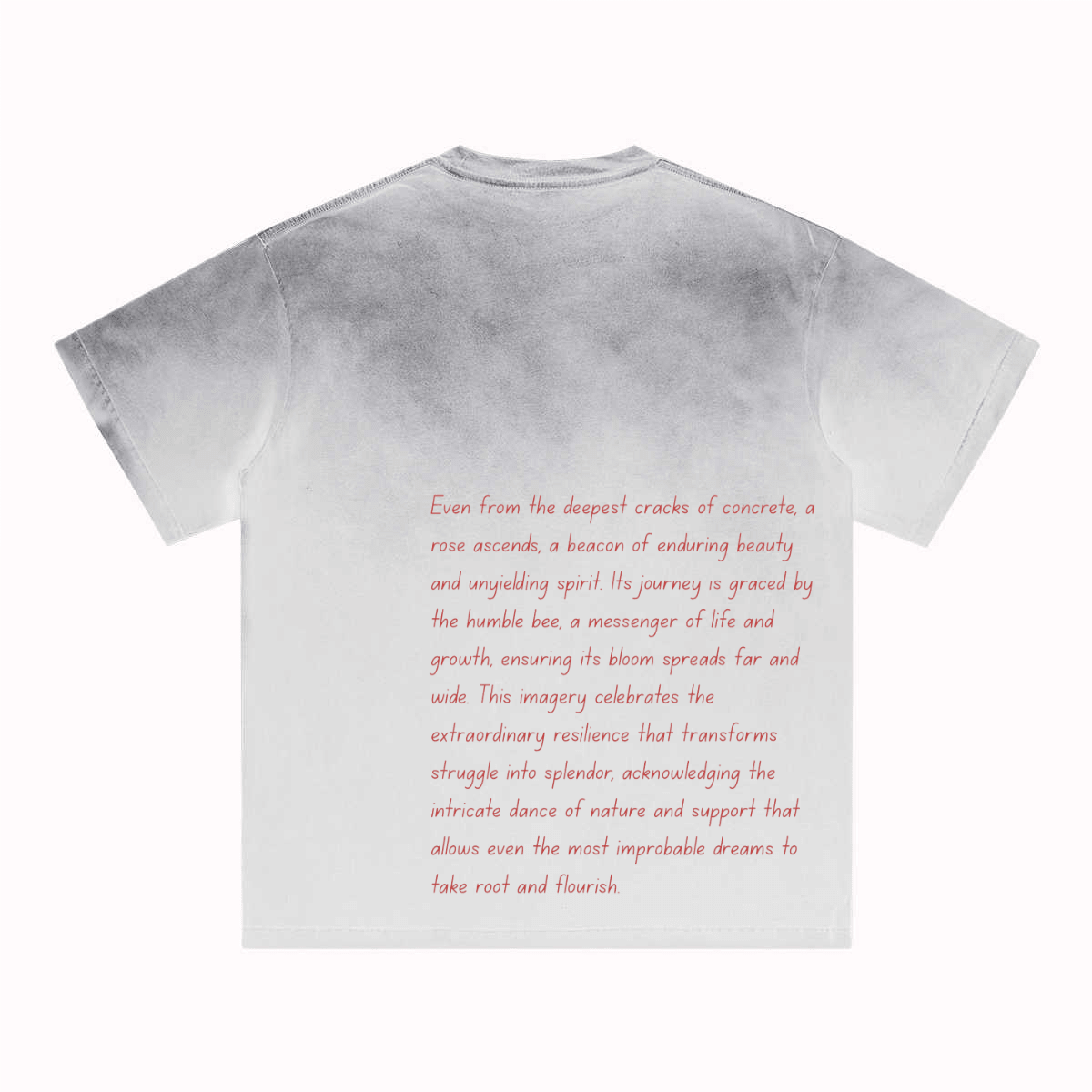 Unisex Heavyweight Washed Gradient T-Shirt (270GSM) - Elevated AgendaUnisex Heavyweight Washed Gradient T-Shirt (270GSM)Unisex 270GSM Washed Gradient T-Shirt White S