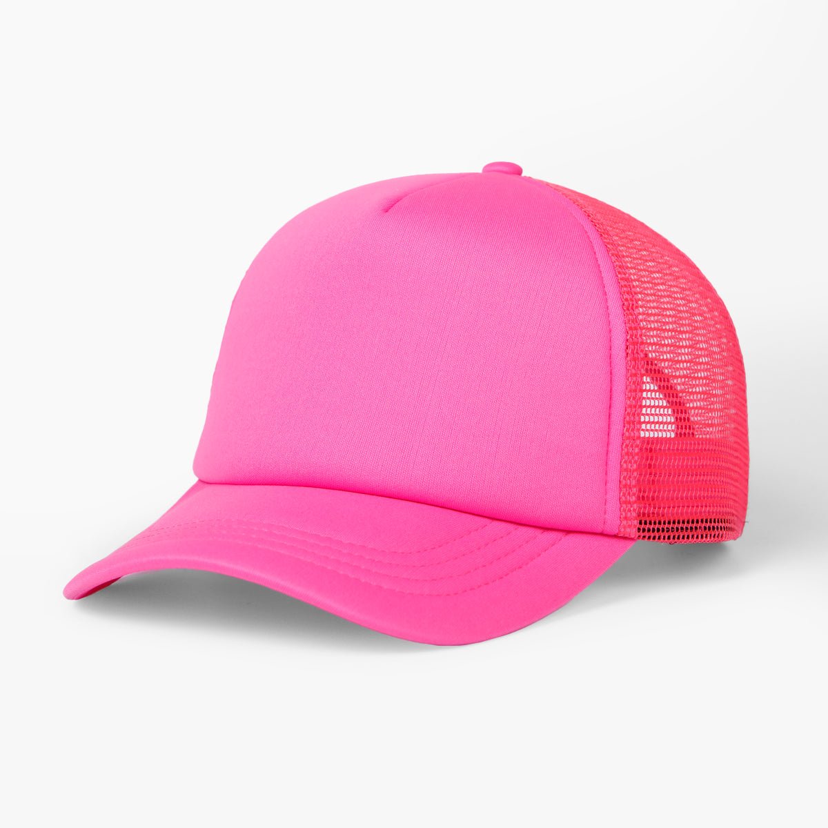 Foam Trucker Hat with Mesh Panels - Elevated AgendaFoam Trucker Hat with Mesh PanelsFoam Trucker Hat with Mesh Panels Royal Blue