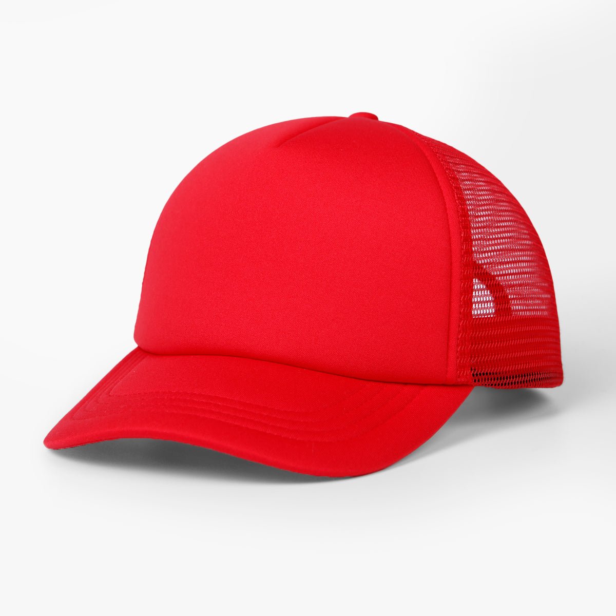 Foam Trucker Hat with Mesh Panels - Elevated AgendaFoam Trucker Hat with Mesh PanelsFoam Trucker Hat with Mesh Panels Royal Blue
