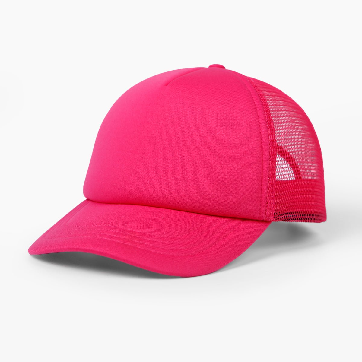 Foam Trucker Hat with Mesh Panels - Elevated AgendaFoam Trucker Hat with Mesh PanelsFoam Trucker Hat with Mesh Panels Royal Blue