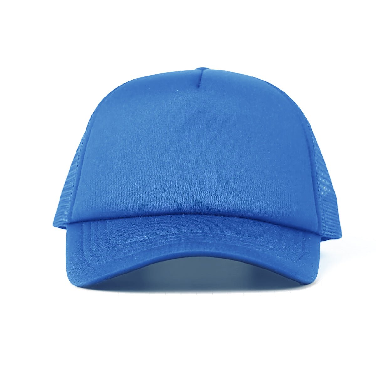 Foam Trucker Hat with Mesh Panels - Elevated AgendaFoam Trucker Hat with Mesh PanelsFoam Trucker Hat with Mesh Panels Royal Blue