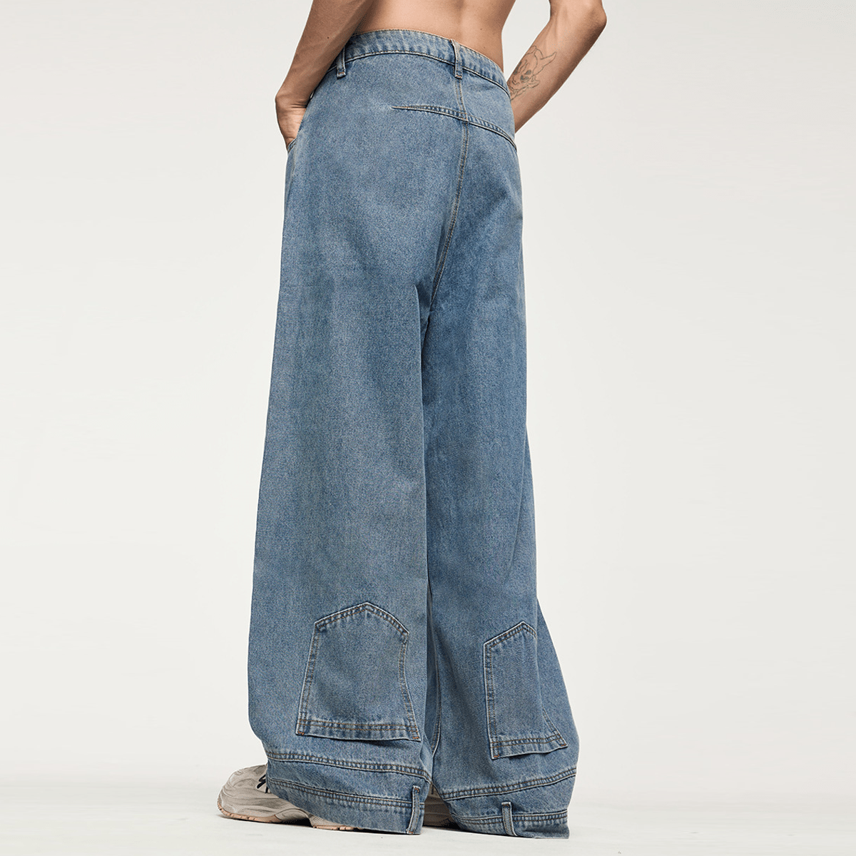 The Visionary Denim - Elevated Agenda The Visionary Denim2024 mirror wide-leg jeans Blue S
