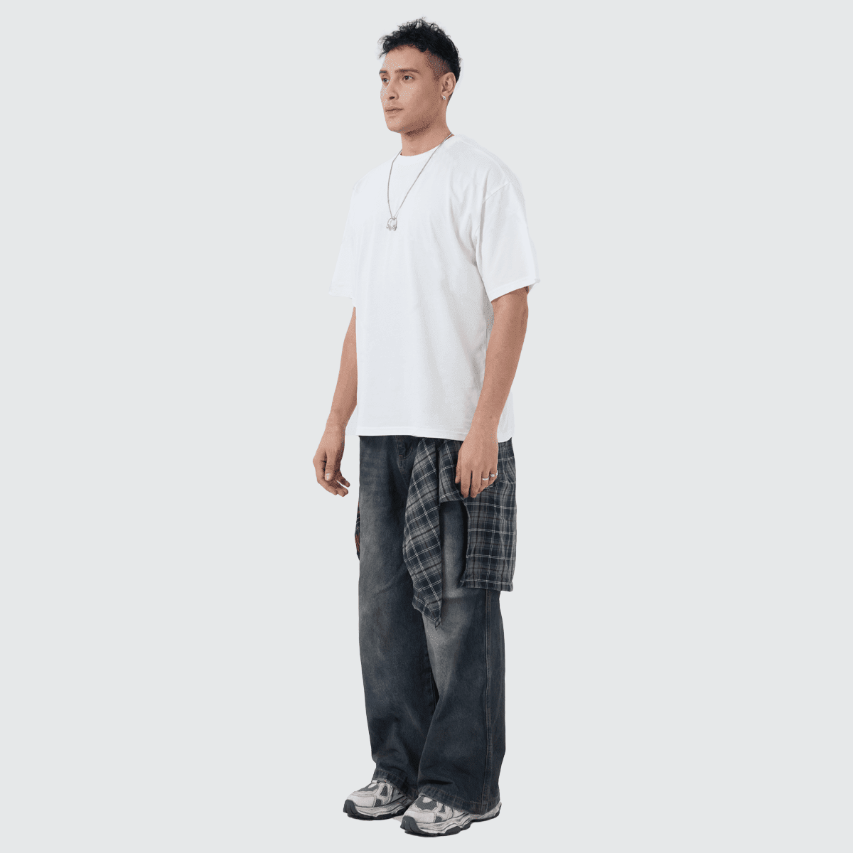 Unisex Loose Fit Straight - Leg Washed Jeans - Elevated AgendaUnisex Loose Fit Straight - Leg Washed JeansUnisex Loose Fit Straight-Leg Washed Jeans Blue S