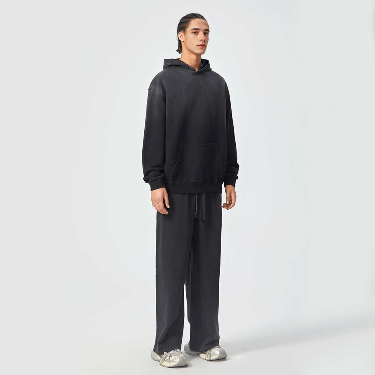 420GSM Unisex Heavyweight Sun Faded Gradient Hoodie