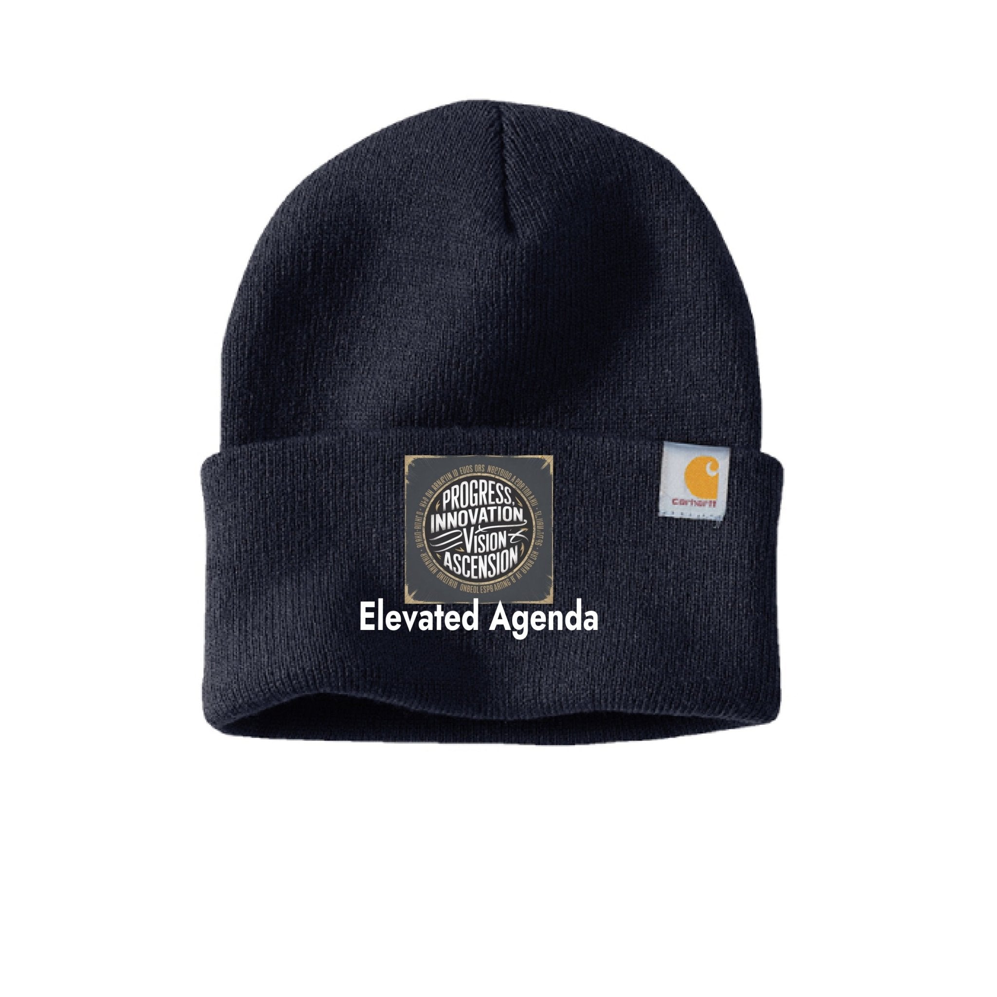 PROTECTED DOME CARHARTT - Elevated Agenda Navy - FRONT19g649mds9zer1