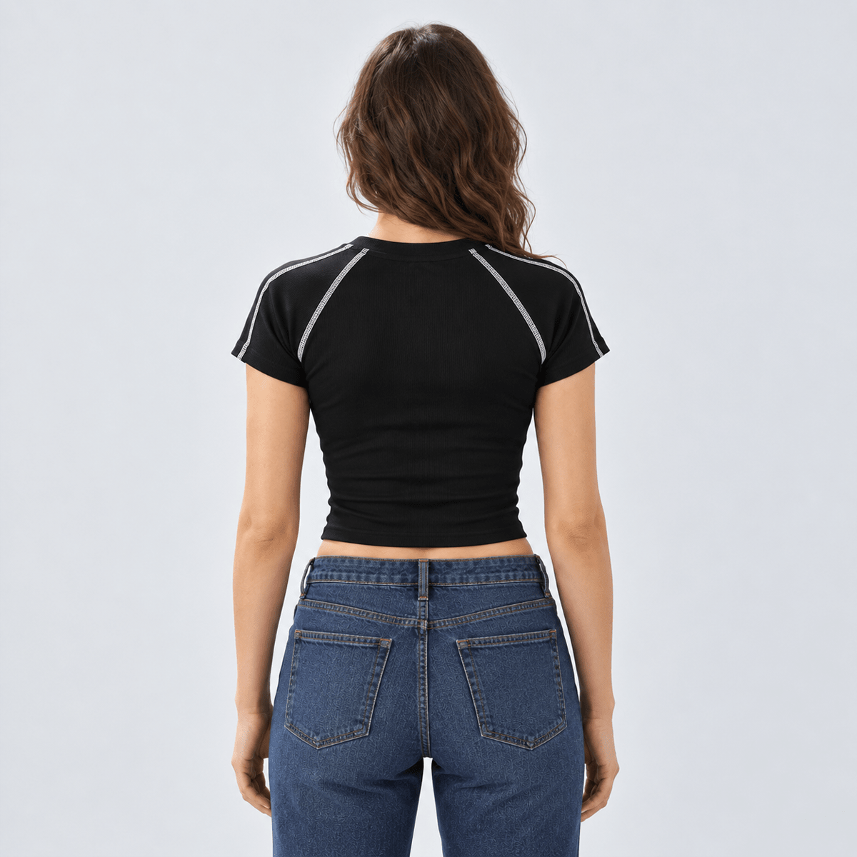Women's Vintage Raglan Baby Tee - Elevated AgendaWomen's Vintage Raglan Baby TeeWomen's Vintage Raglan Baby Tee Black S