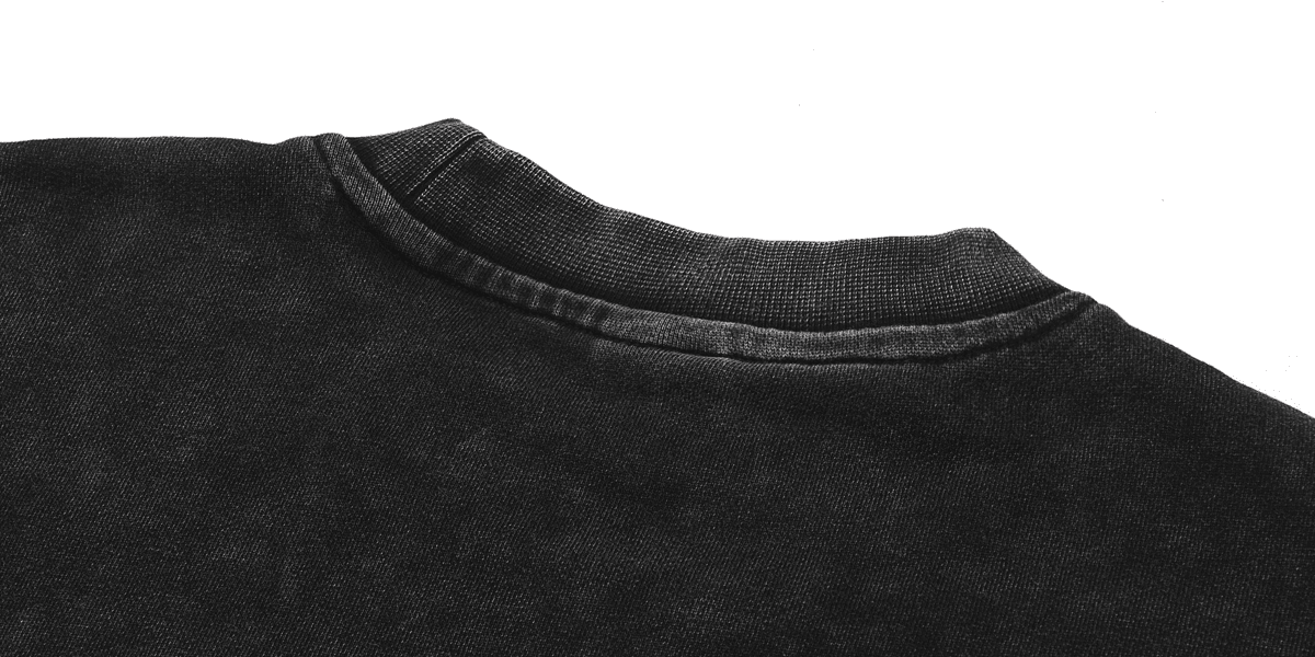 Washed Distressed Cropped Oversized Sweatshirt（380GSM） - Elevated Agenda Washed Distressed Cropped Oversized Sweatshirt（380GSM）Washed Distressed Cropped Oversized Sweatshirt（380GSM） Black S