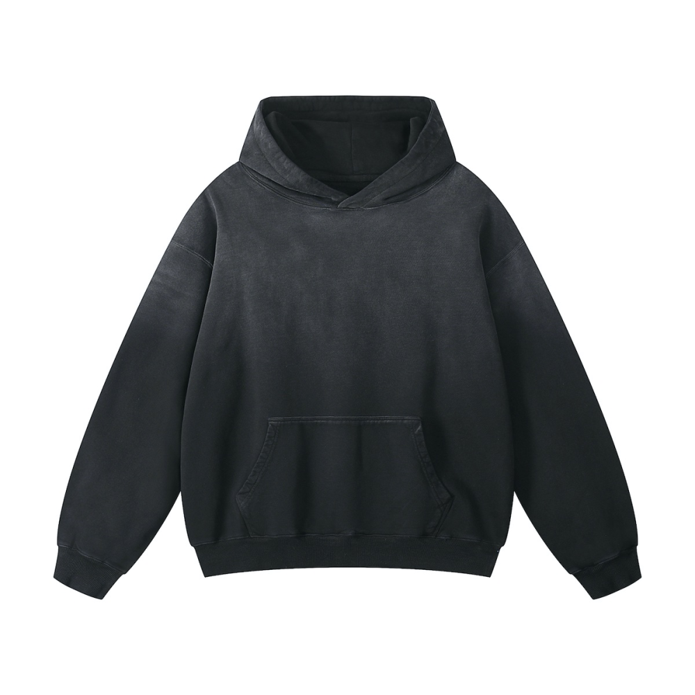 420GSM Unisex Heavyweight Sun Faded Gradient Hoodie