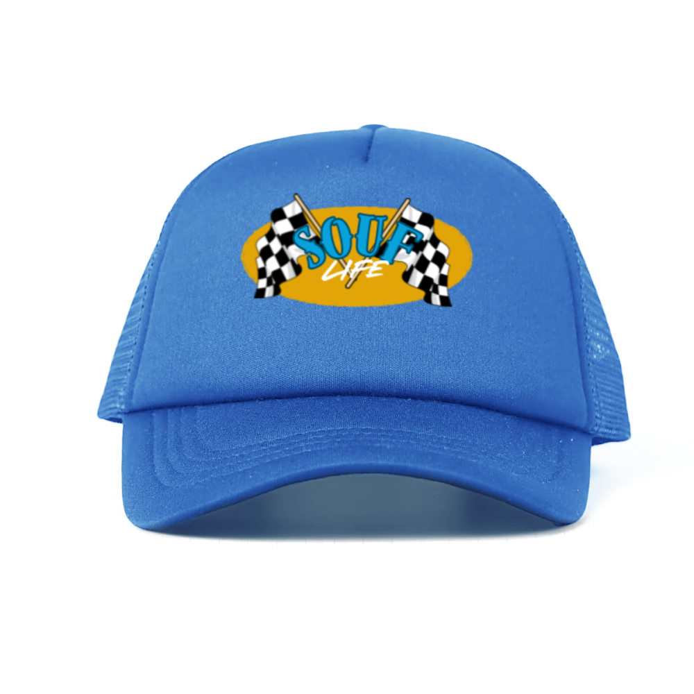 Foam Trucker Hat with Mesh Panels