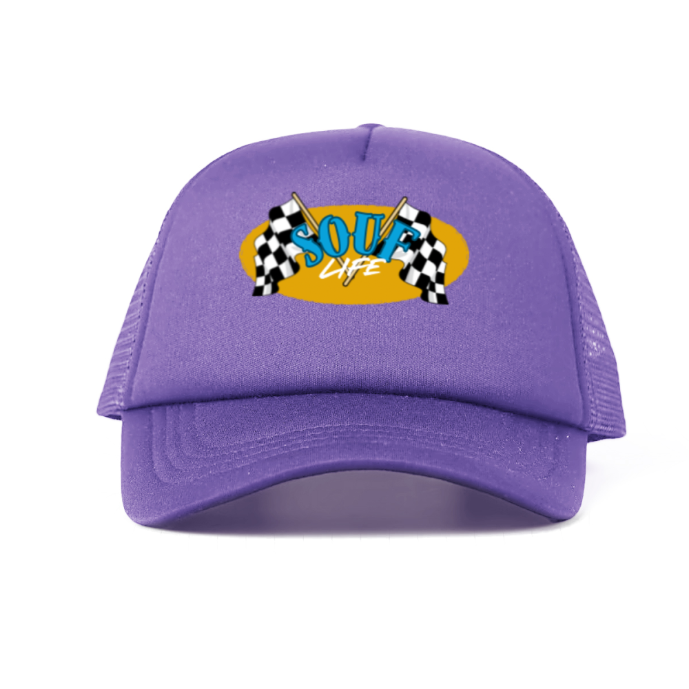 Foam Trucker Hat with Mesh Panels