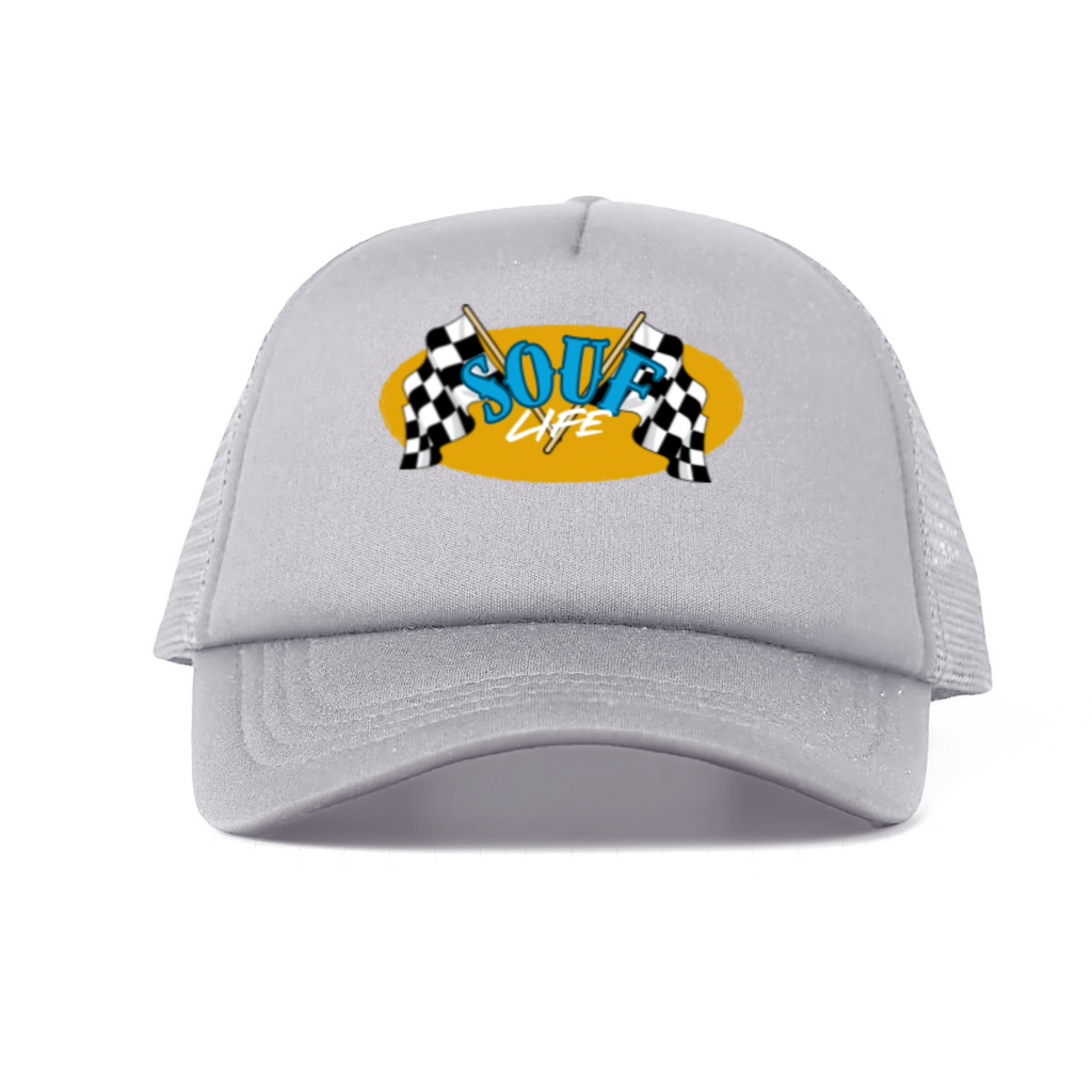 Foam Trucker Hat with Mesh Panels