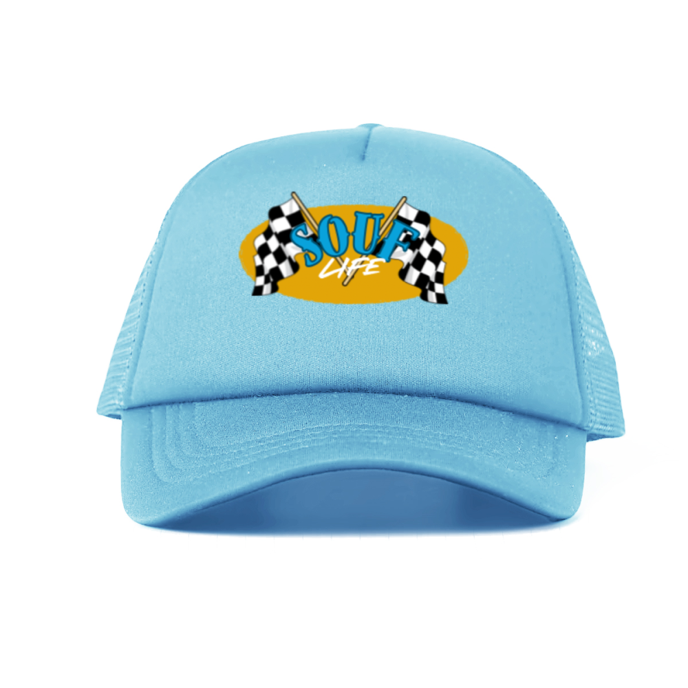 Foam Trucker Hat with Mesh Panels