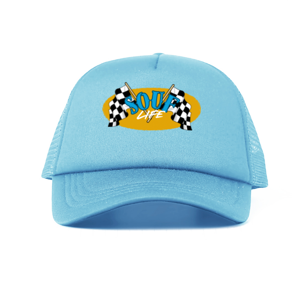 Foam Trucker Hat with Mesh Panels