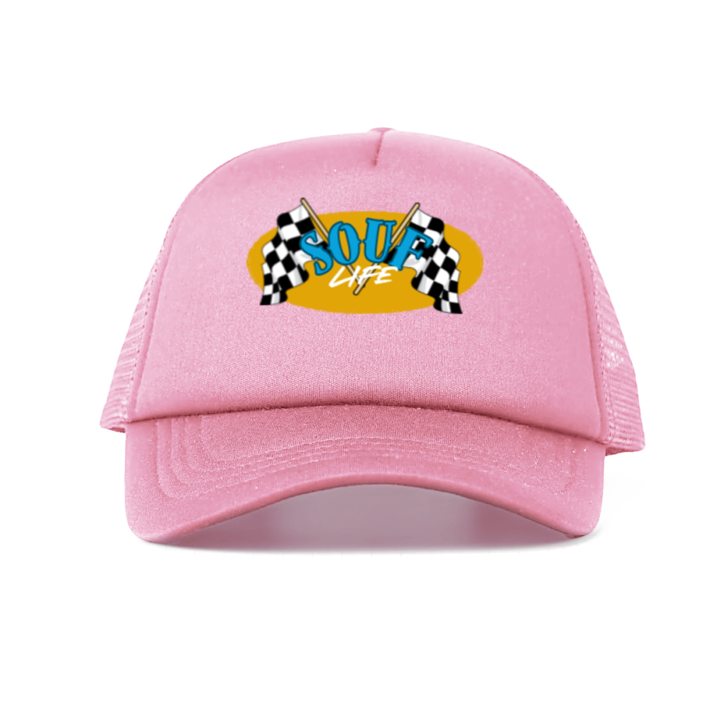 Foam Trucker Hat with Mesh Panels