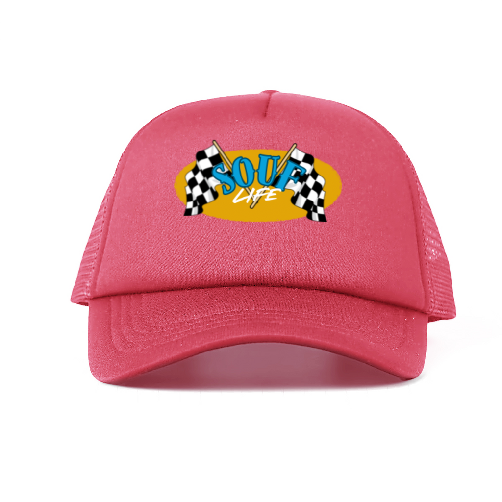 Foam Trucker Hat with Mesh Panels
