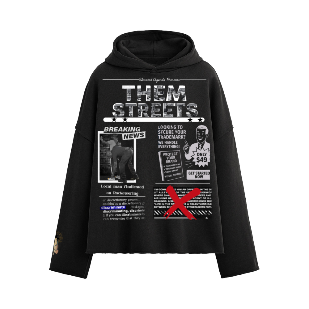 Unisex Boxy Hoodie（460GSM)