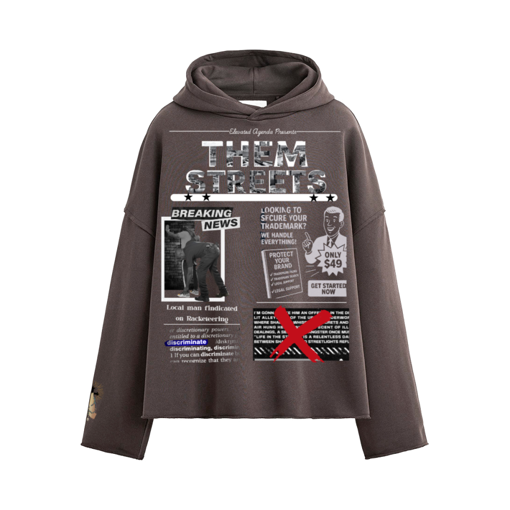 Unisex Boxy Hoodie（460GSM)