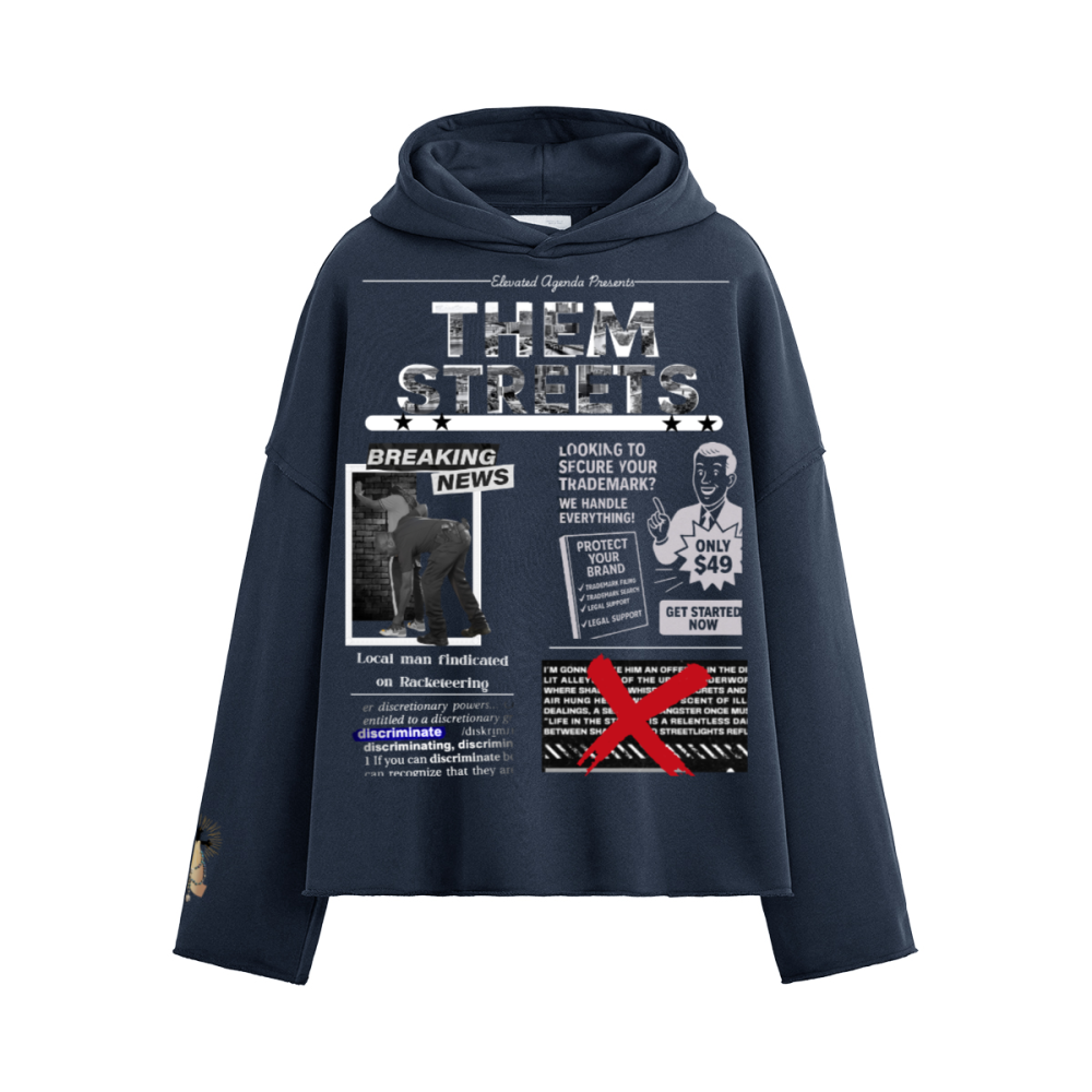 Unisex Boxy Hoodie（460GSM)