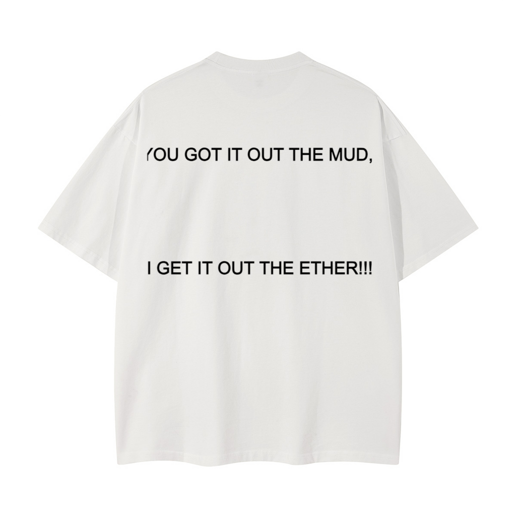 Unisex Glow in the Dark Oversized T-Shirt(240GSM)