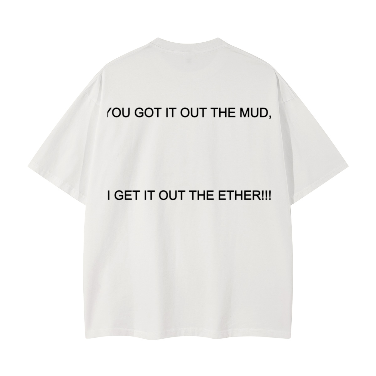 Unisex Glow in the Dark Oversized T-Shirt(240GSM)