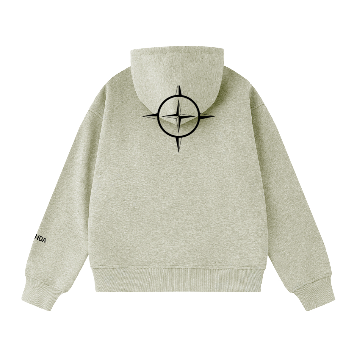 400GSM Unisex Heavyweight Cropped Hoodie
