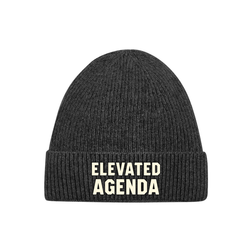 Unisex Thick Knit Beanie - Elevated Agenda Unisex Thick Knit BeanieUnisex Thick Knit Beanie Black