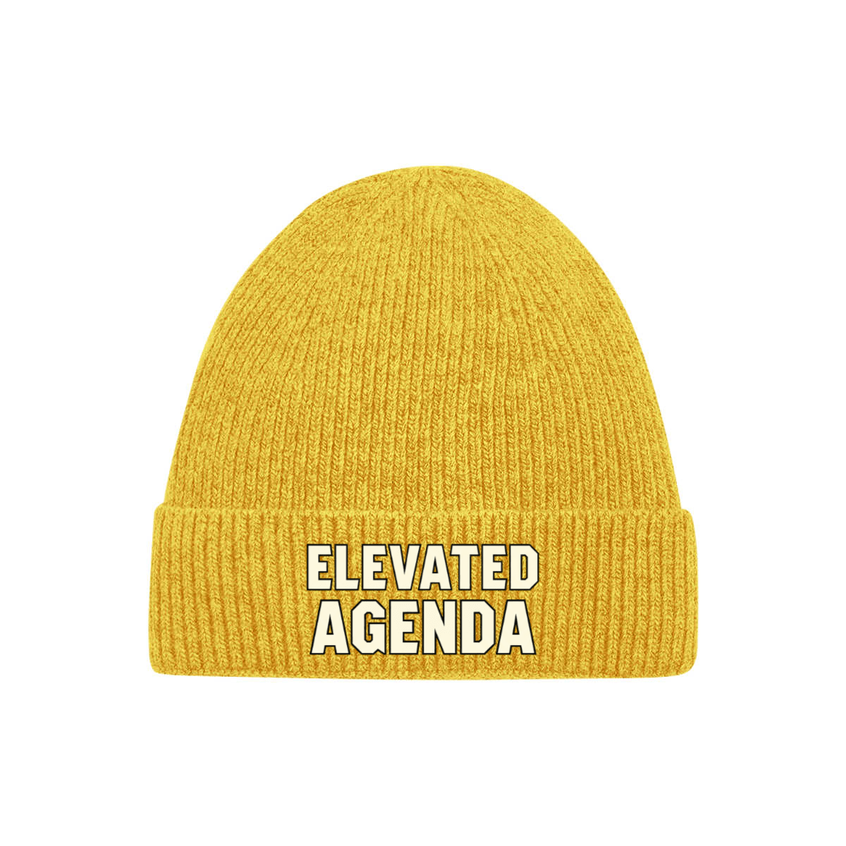 Unisex Thick Knit Beanie - Elevated Agenda Unisex Thick Knit BeanieUnisex Thick Knit Beanie Black
