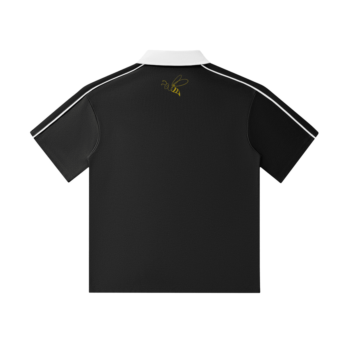 Unisex Contrast Collar Short - Sleeve Polo Shirt（240GSM） - Elevated AgendaUnisex Contrast Collar Short - Sleeve Polo Shirt（240GSM）Unisex Contrast Collar Short-Sleeve Polo Shirt（240GSM） White/Black S