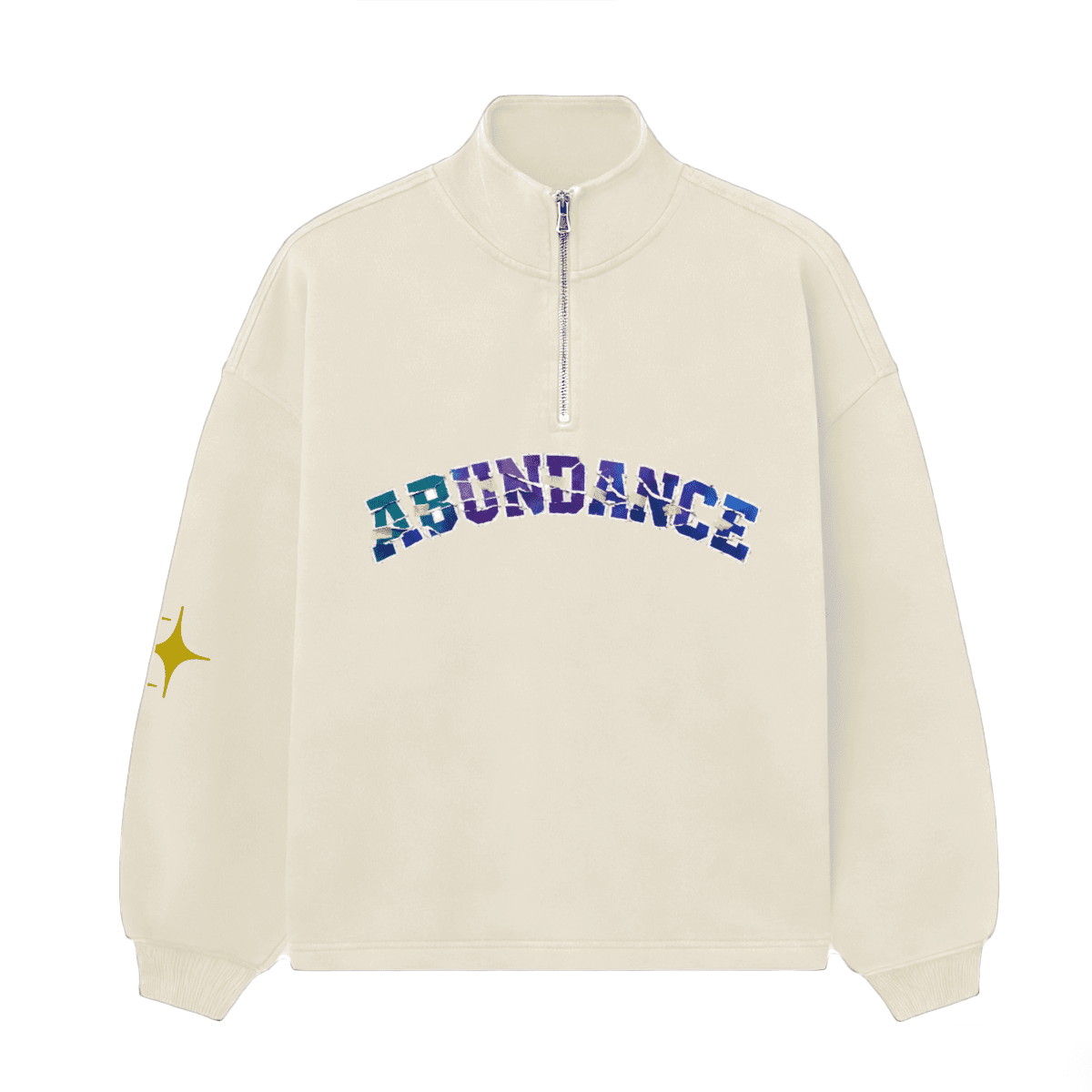 Unisex Stand - Up Collar Half - Zip Panelled Sweatshirt（460GSM） - Elevated AgendaUnisex Stand - Up Collar Half - Zip Panelled Sweatshirt（460GSM）Unisex Stand-Up Collar Half-Zip Panelled Sweatshirt（460GSM） White XS