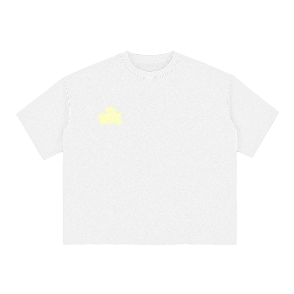 Men’s Cropped Terry T-shirt（280GSM） - Elevated AgendaMen’s Cropped Terry T-shirt（280GSM）Men’s Cropped Terry T-shirt（280GSM) White S