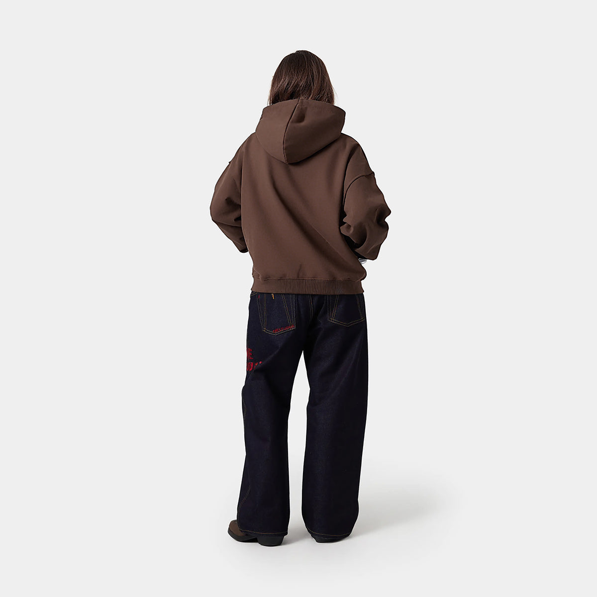 Unisex Cropped Double-Zip Hoodie (460 GSM)