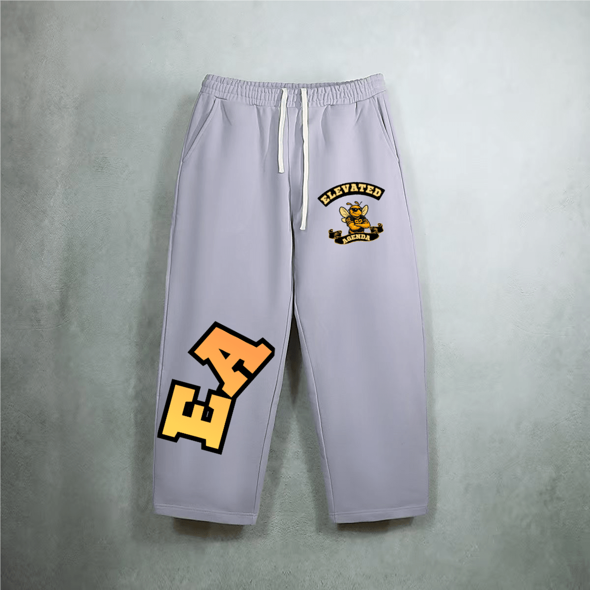 Unisex Worldwide Quality Heavyweight Curved - Leg Sweatpants (460GSM) - Elevated AgendaUnisex Worldwide Quality Heavyweight Curved - Leg Sweatpants (460GSM)Unisex Worldwide Quality Heavyweight Curved-Leg Sweatpants (460GSM) Light Gray XS