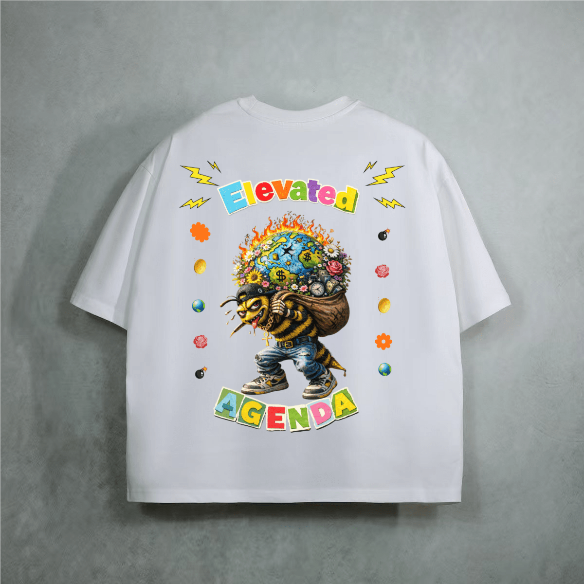 Unisex Heavyweight Cropped Loose T-shirt(280GSM) - Elevated AgendaUnisex Heavyweight Cropped Loose T-shirt(280GSM)Unisex Heavyweight Cropped Loose T-shirt(280GSM) Black XS