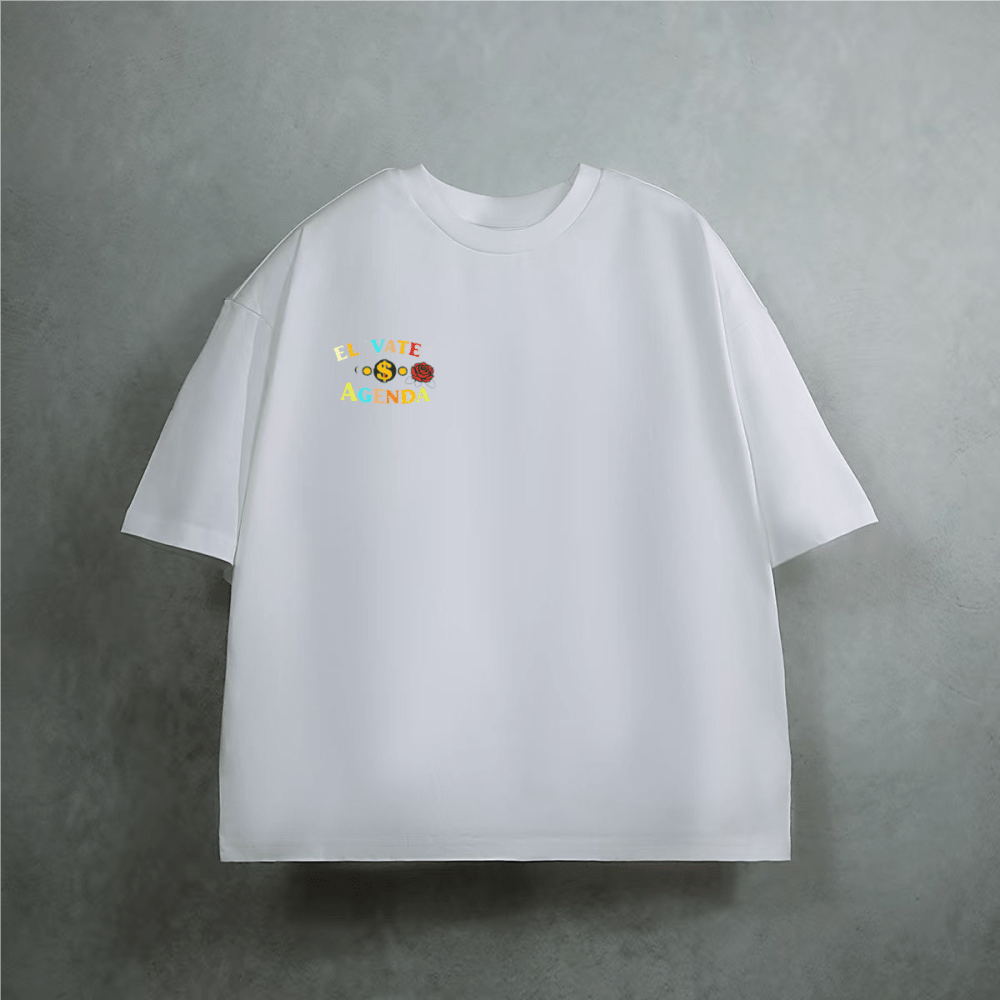 Unisex Heavyweight Cropped Loose T-shirt(280GSM) - Elevated AgendaUnisex Heavyweight Cropped Loose T-shirt(280GSM)Unisex Heavyweight Cropped Loose T-shirt(280GSM) White XS