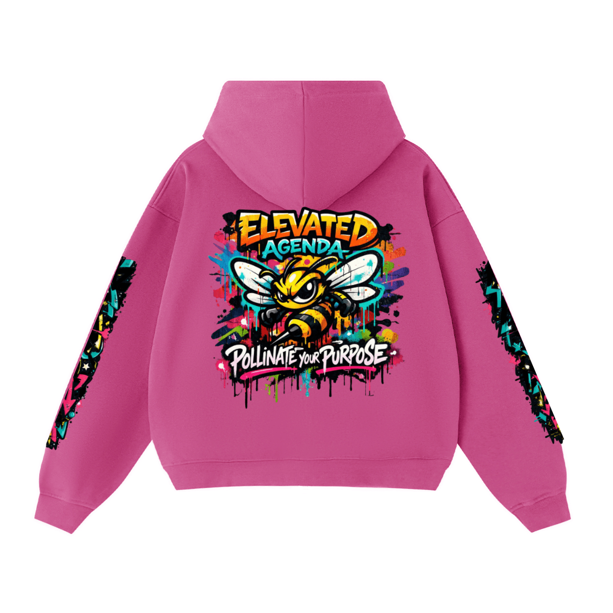 Unisex Heavyweight Cropped Double - Zip Hoodie (460GSM) - Elevated AgendaUnisex Heavyweight Cropped Double - Zip Hoodie (460GSM)Unisex Cropped Double-Zip Hoodie (460 GSM) Rose Red XS
