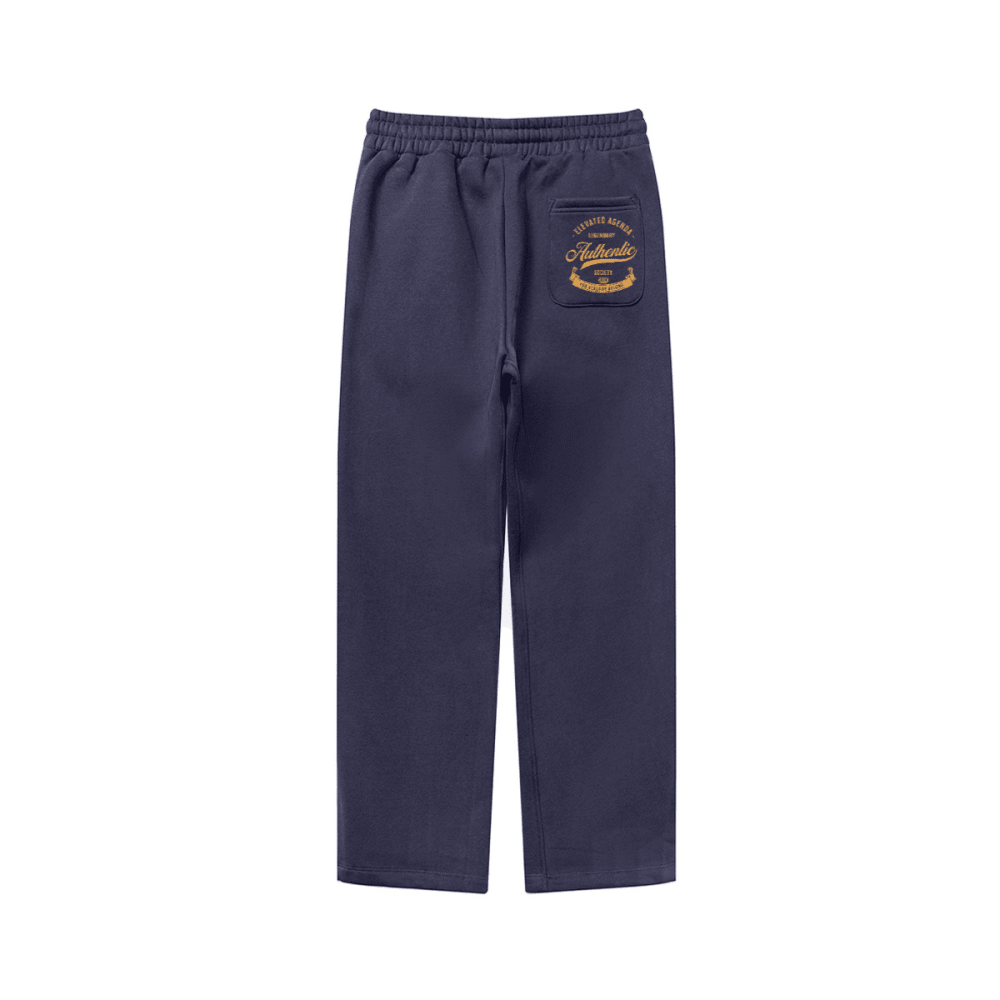Unisex Heavyweight Fleece Oversized Sweatpants (380GSM) - Elevated AgendaUnisex Heavyweight Fleece Oversized Sweatpants (380GSM)Unisex Fleece Oversized Sweatpants(380GSM) Navy Blue S