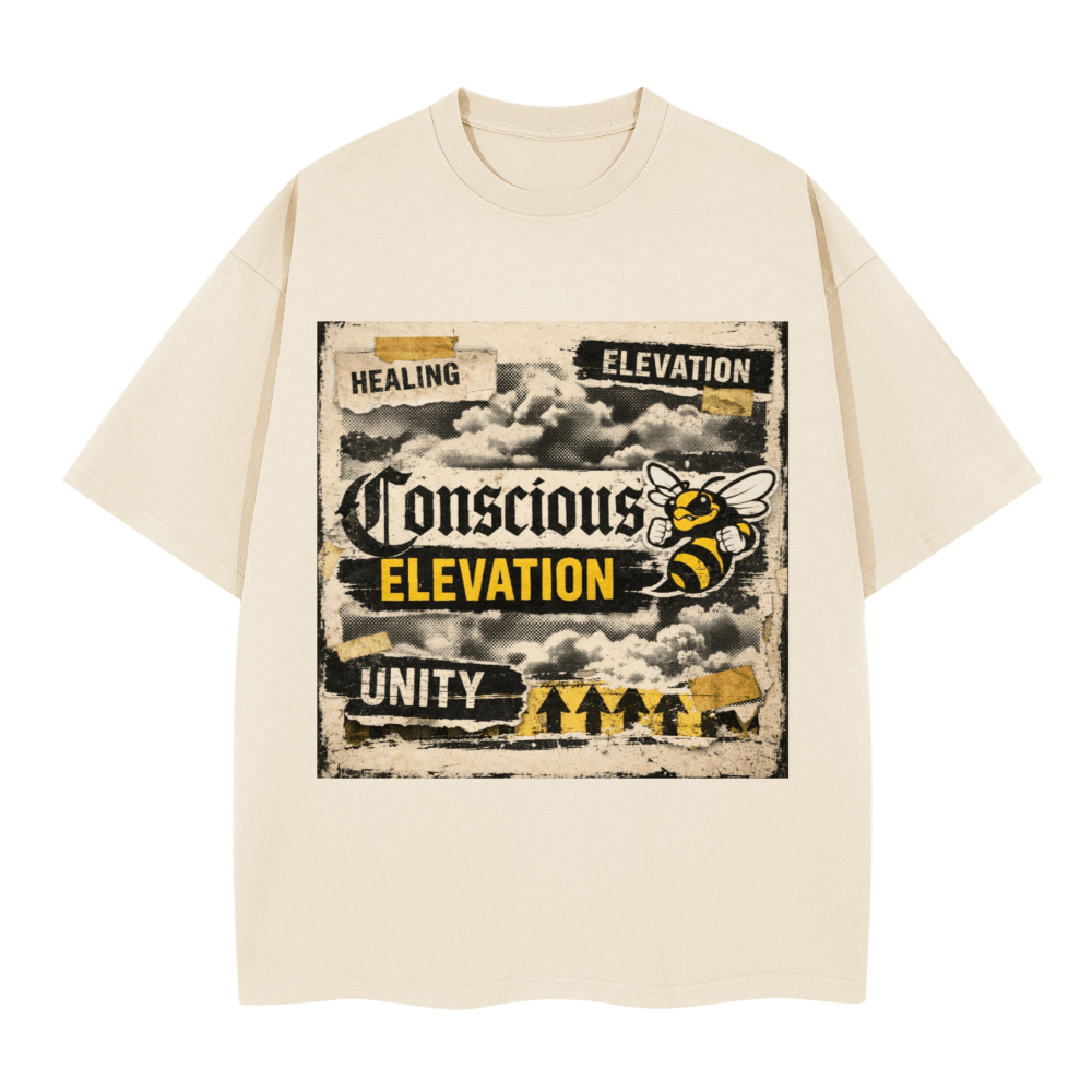 Unisex Heavyweight Boxy T-Shirt (280GSM) - Elevated AgendaUnisex Heavyweight Boxy T-Shirt (280GSM)280GSM Unisex Boxy T-shirt  Beige S